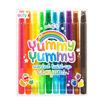 Yummy yummy scented twist-up crayons - set of 10 - CR Toys