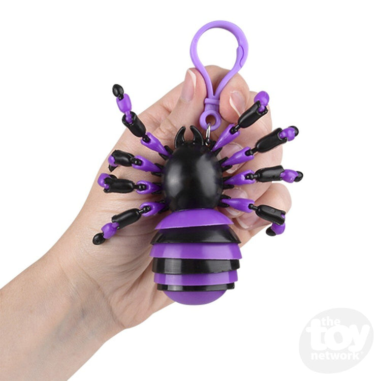 Wiggle Fidget Spider Clip On 3+