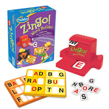 Zingo! Word Builder Beginning Word Game - Ages 4+ - CR Toys