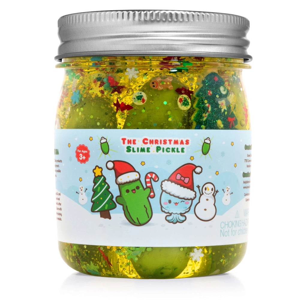 Slime The Christmas Pickle Clear Slime