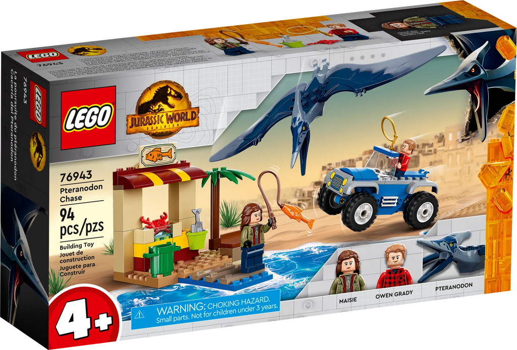 Lego Jurassic Park Pteranodon Chase