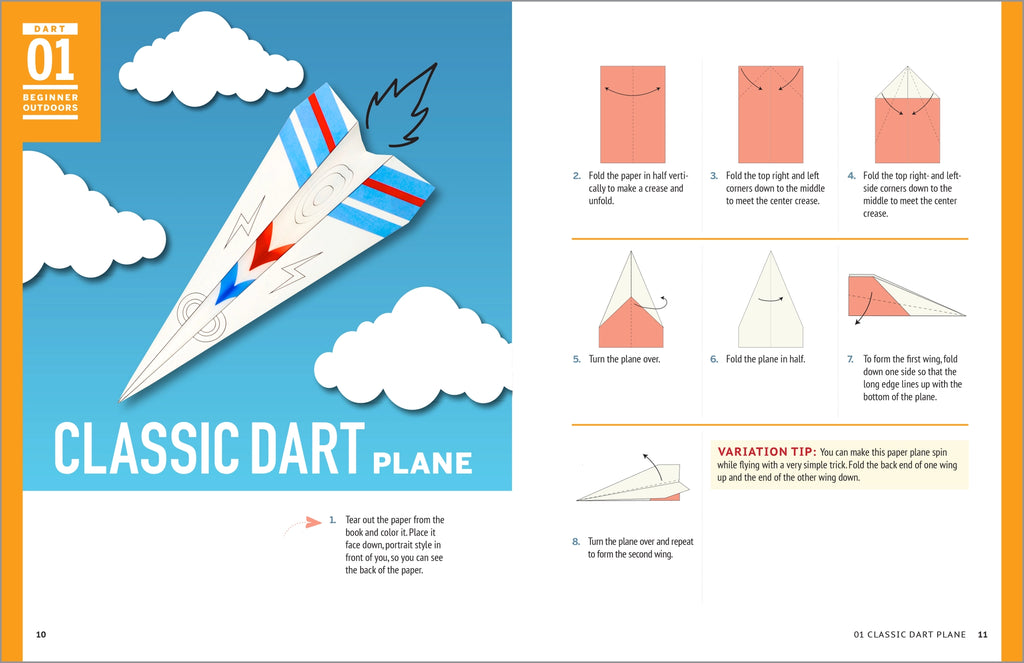 Awesome Paper Airplane Book for Kids 6+ - 4