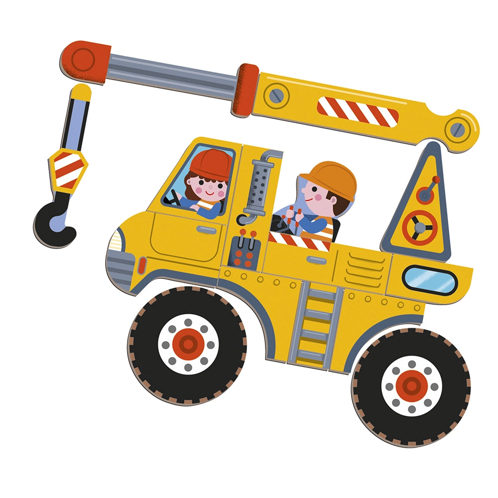 Magneti Book | Construction Playset 3+ - 4