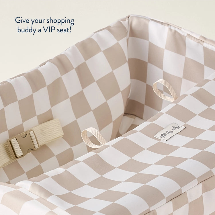 Shopping Cart Cover | Checkerboard - 5