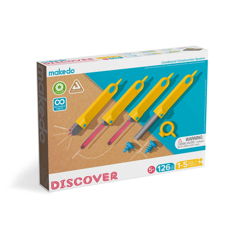 Makedo | Discovery Cardboard Construction Kit