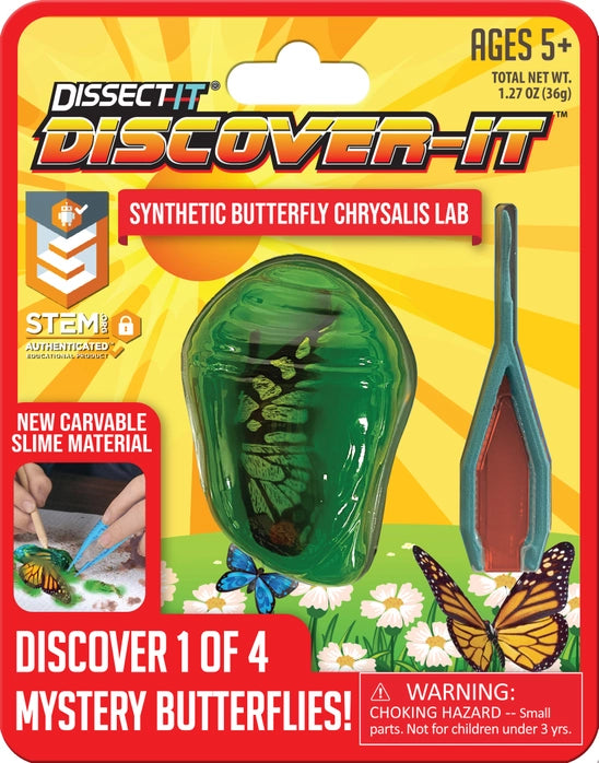 Discover-It Butterfly Metamorphosis Lab For Ages 5+