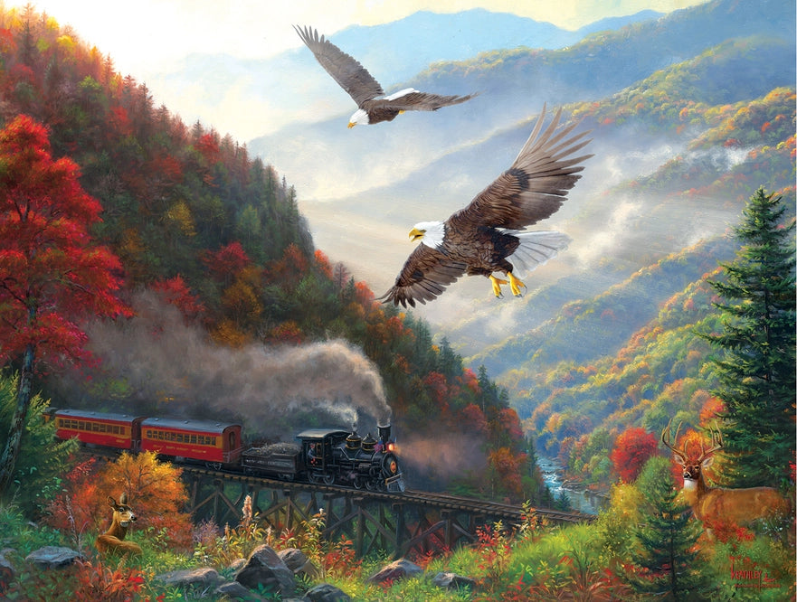 Great Smoky Mountain Railroad 500PC Puzzle 53135