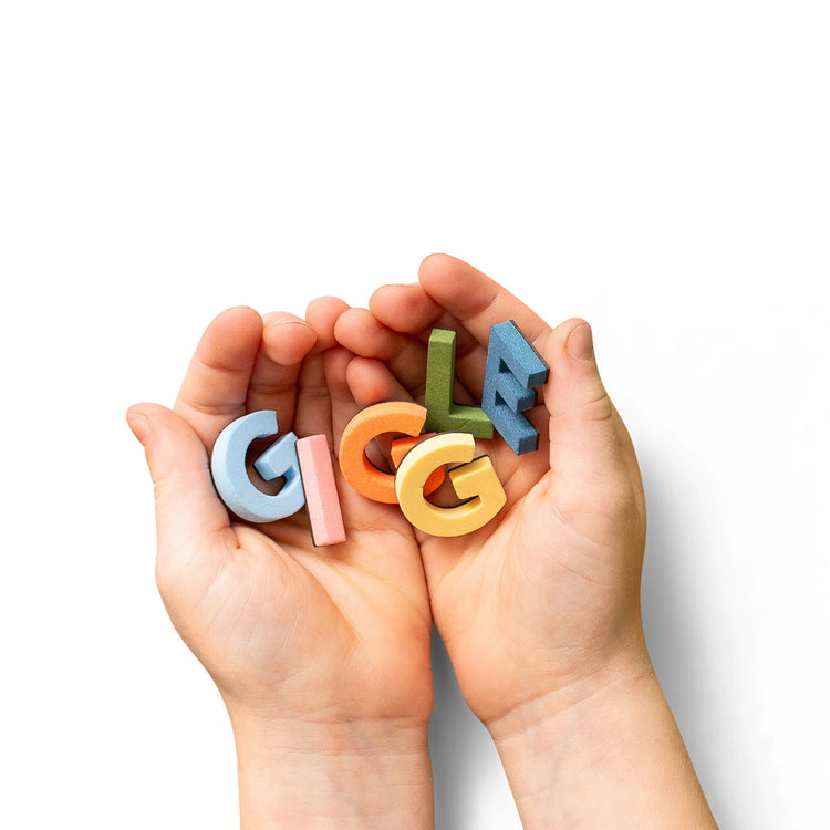 Magnetic Letters | Rainbow Mod 200PC |  1" Letters - 6