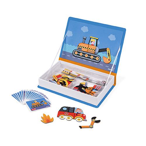 Magneti'Book  Magnetic Fun - Racers Playset For Ages 3+