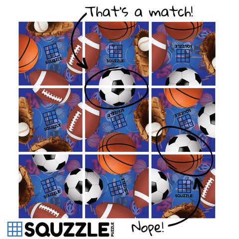 Squzzle Puzzle | Sports Fsg-2424-Squ