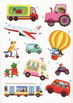 Big Stickers: Things That Go by Lauren Holowaty 3+ - 7