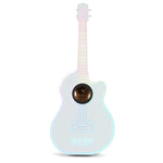 Rock Star Karaoke | Guitar Speaker & Microphone - White - 7