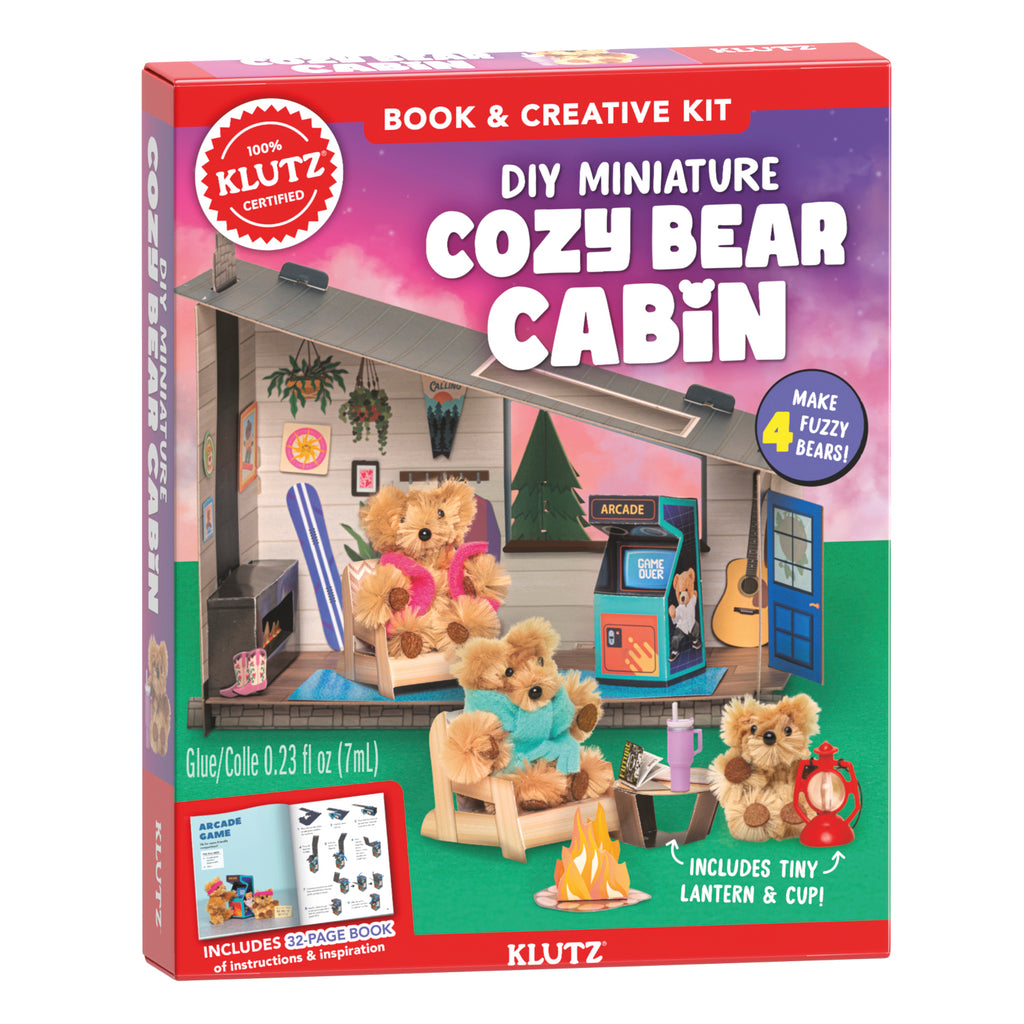 DIY Miniature Cozy Bear Cottage 8+