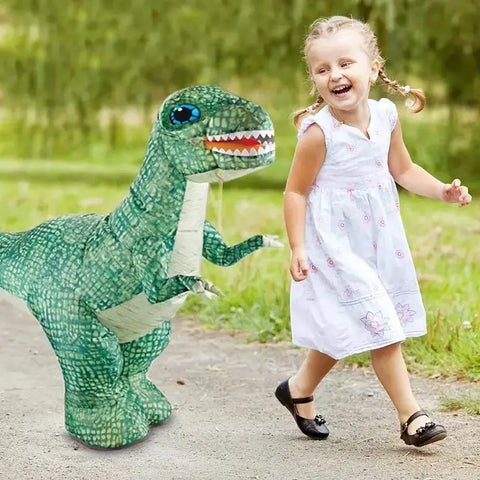 Inflatable Dinosaur RC Blue