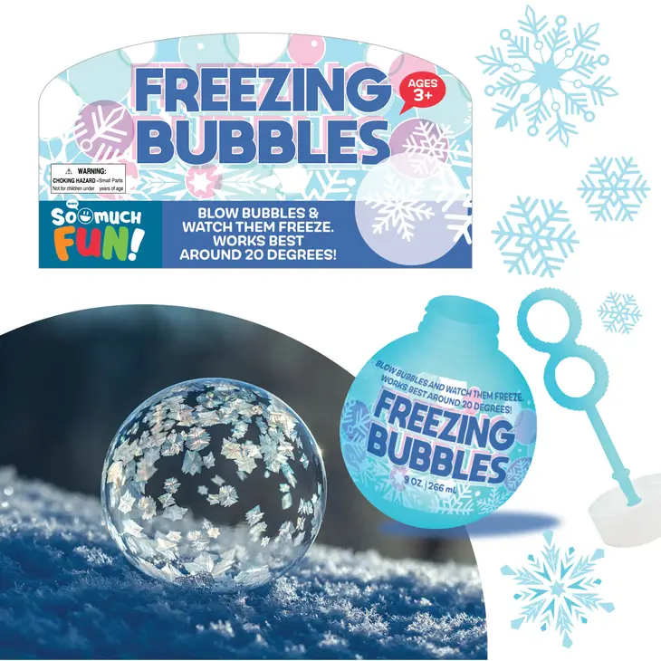 So Much Fun Freezing Bubbles "Top Seller"