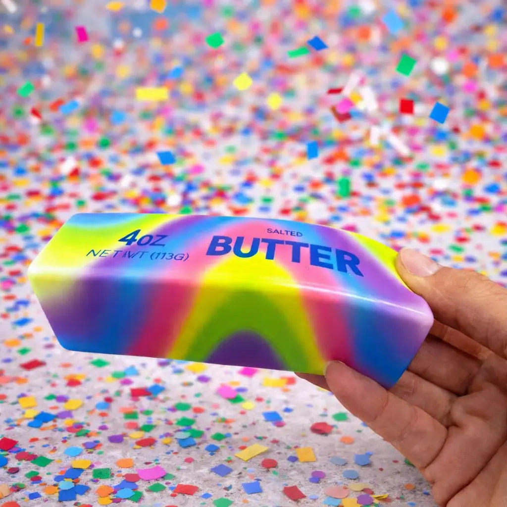 Butter Squishy | Rainbow Slow Rise Squishy Stress Toy - 2