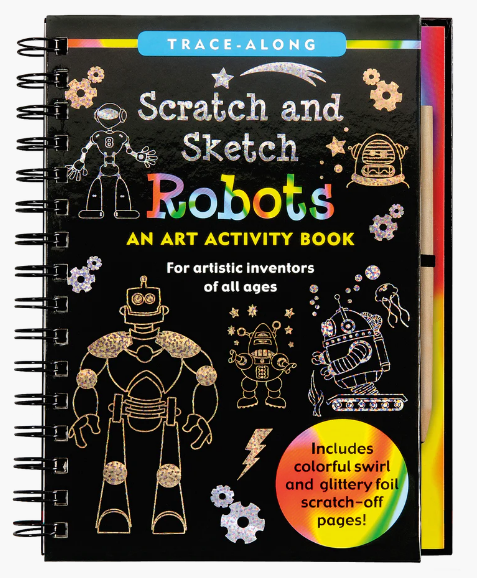 Scratch & Sketch | Robots 5+ - CR Toys