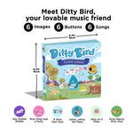 Ditty Bird | Sound Book Funny Songs USB-Rechargeable 1+ - 2