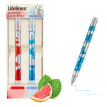 Scented Lava Pens | 2-Pack | Blue/Red - 1