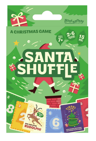 Santa Shuffle A Christmas Card Game 7+ - CR Toys