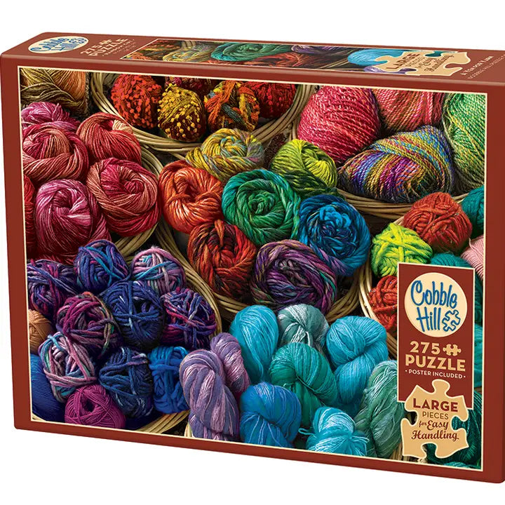 A Yen For Yarn 275pc Puzzle Large Pieces for Ages 8+