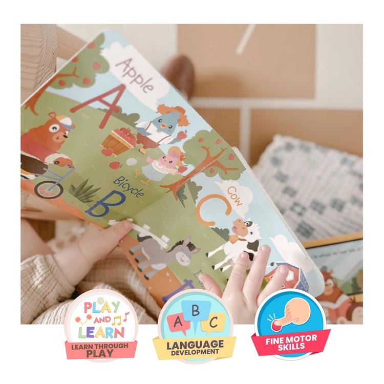 Ditty Bird | Fun Alphabet Abc Song Board Book USB-Rechargeable 1+ - 5