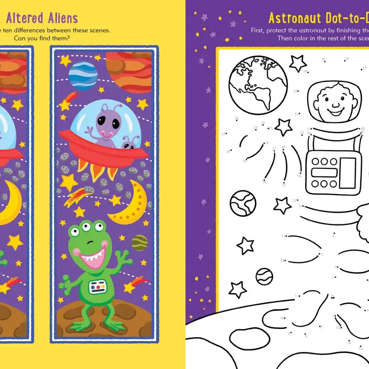 Outer Space Activity Book