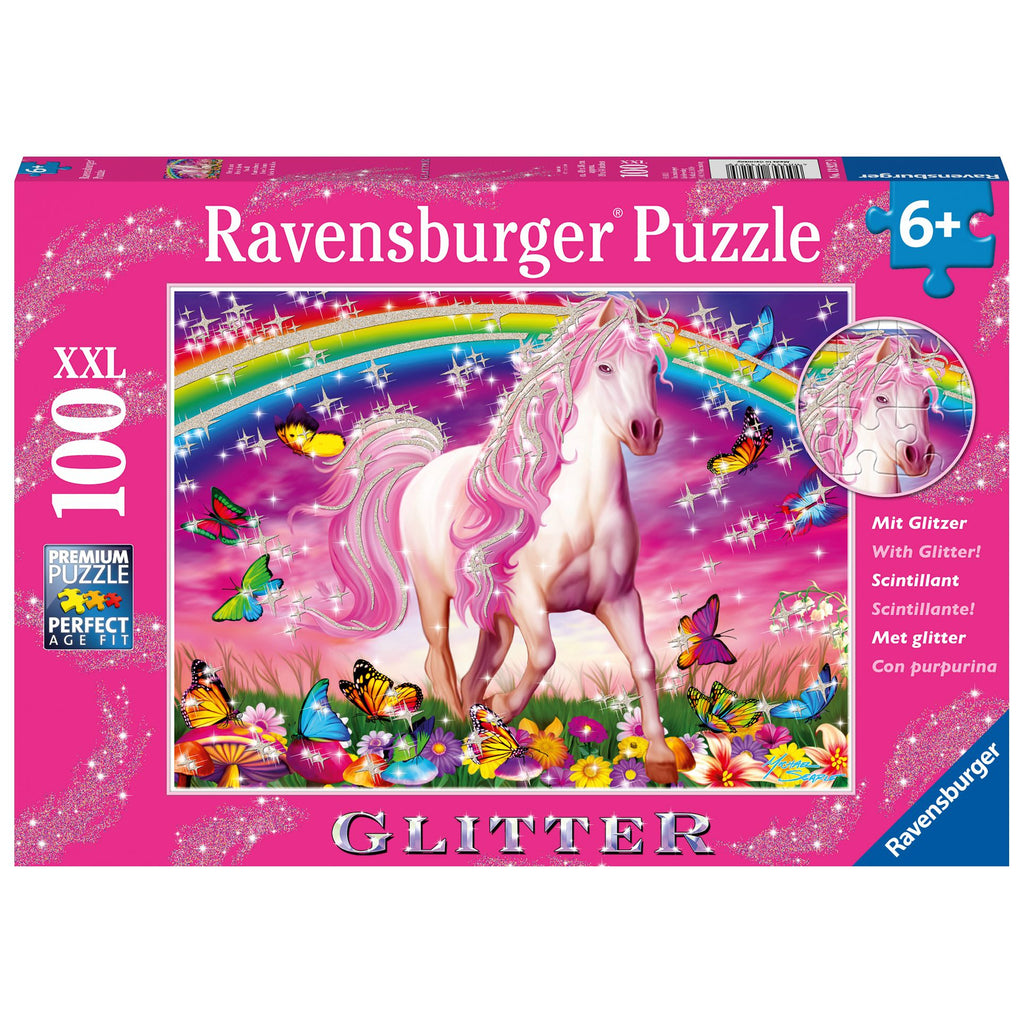 Puzzle | Horse Dream | 100 pc XXL Glitter - CR Toys