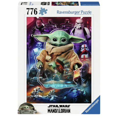 Puzzle | Star Wars: Grogu's Journey | 776 Pc Puzzle Large Format - CR Toys