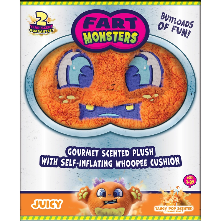 Fart Monster | Juicy Orange Soda Scented - CR Toys