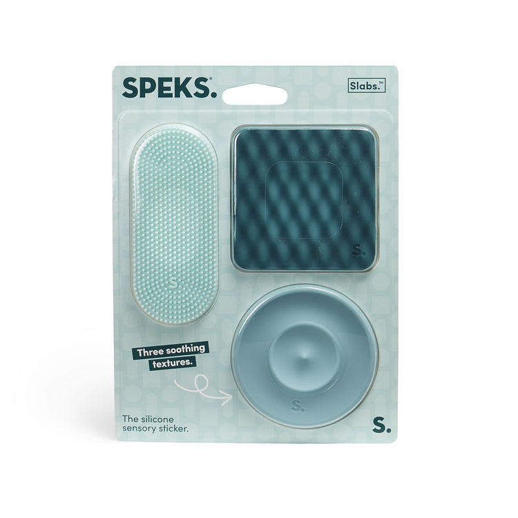 Slabs 3 Pack Sensory Stickers | Green - 1