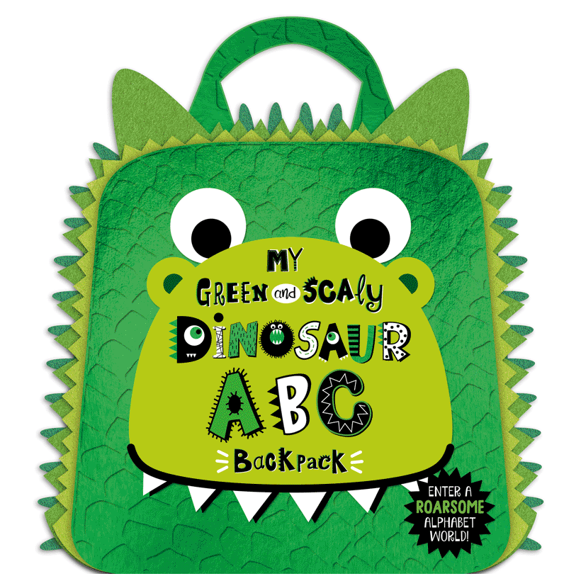 My Green And Scaly Dinosaur Abc Backpack Book