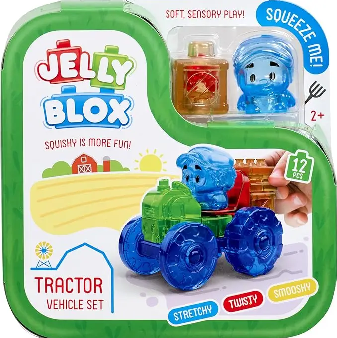 Jelly Blox | Tractor Set 2+ - CR Toys