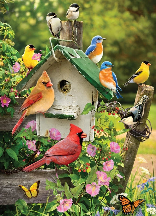 Summer Birdhouse 500Pc Puzzle For Ages 8+