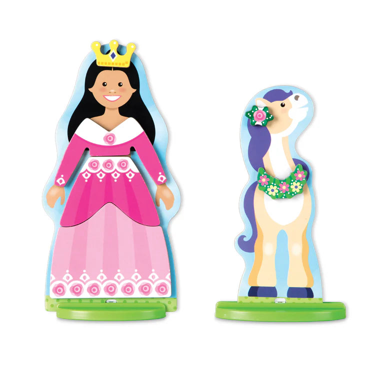 Princess Magnetic Dress-Up Play Set For Ages 3+