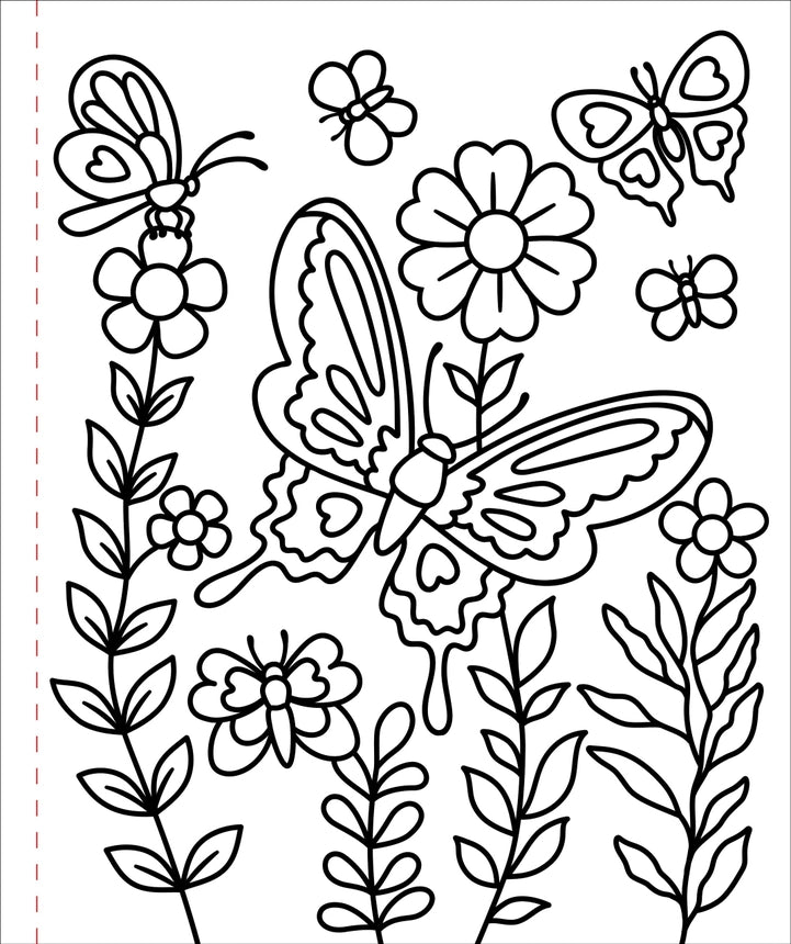 Coloring Book | Large Print Bold & Easy | CR Toys