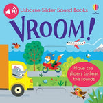 Slider Sound Books | Vroom Board Book for Ages 2+