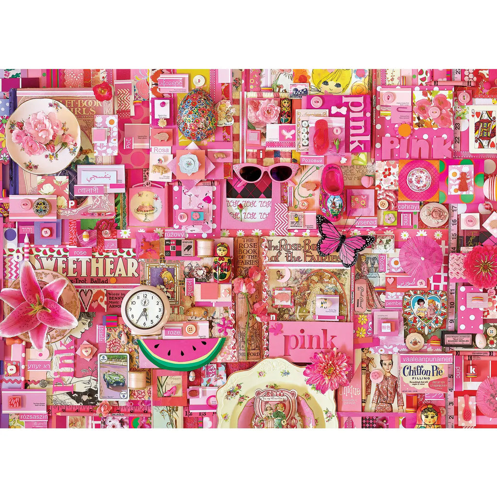 Pink 1000pc Puzzle 40055