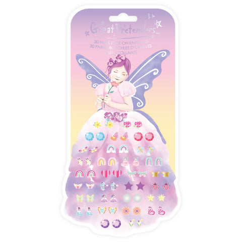 Butterfly Fairy Triana Sticker Earrings - CR Toys