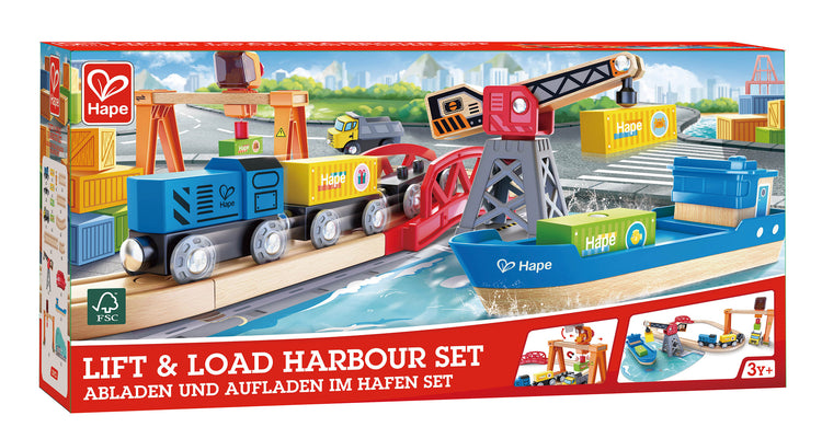 Lift And Load Harbor Train Set - CR Toys