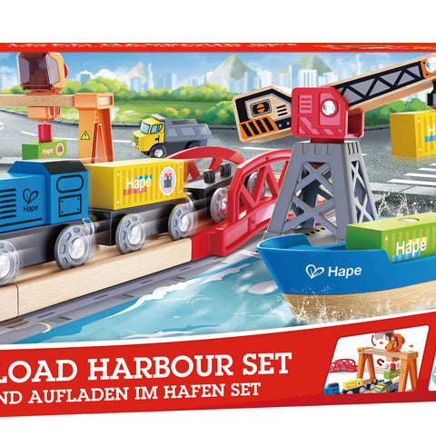 Lift And Load Harbor Train Set