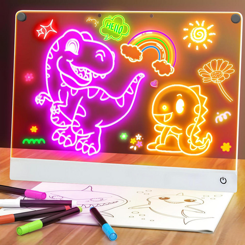Color Me Tablet | LED Rechargeable Drawing Board - 1