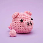 Wobbles Crochet Kit | Bacon the Pig