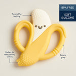 Chew Crew | Banana Silicone Teether 3M+ - 4