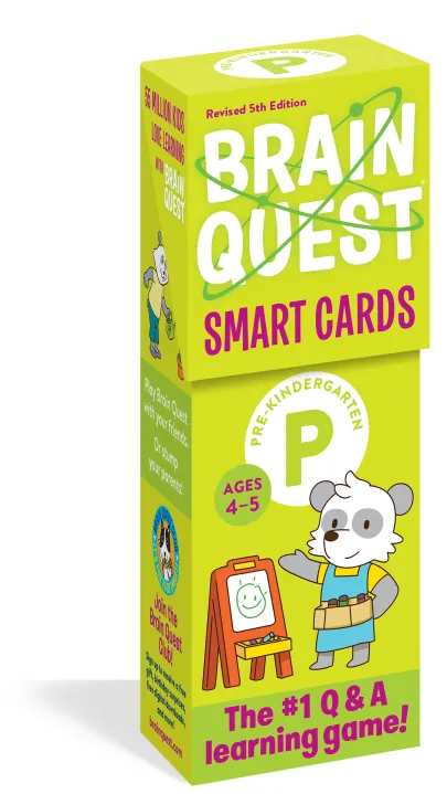 Brain Quest Pre-Kindergarten Smart Cards Revised 5