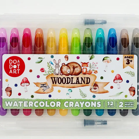 Woodland Watercolor Crayons