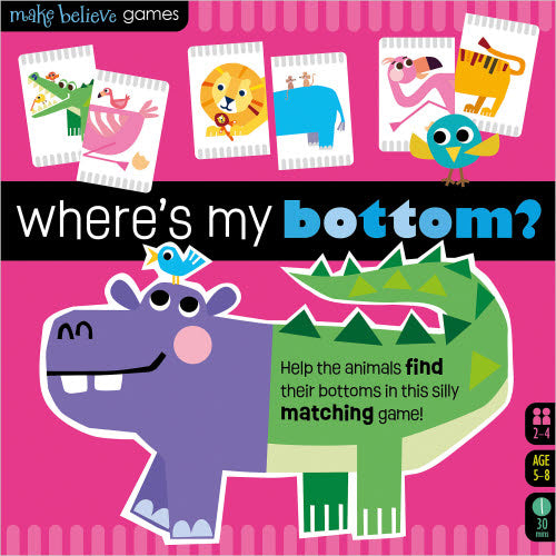 Where'S My Bottom? Matching Game 5+