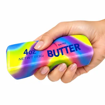 Butter Squishy | Rainbow Slow Rise Squish - CR Toys