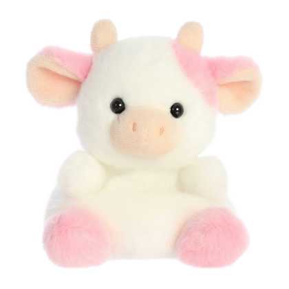 Palm Pals Belle Strawberry Cow Plush - CR Toys