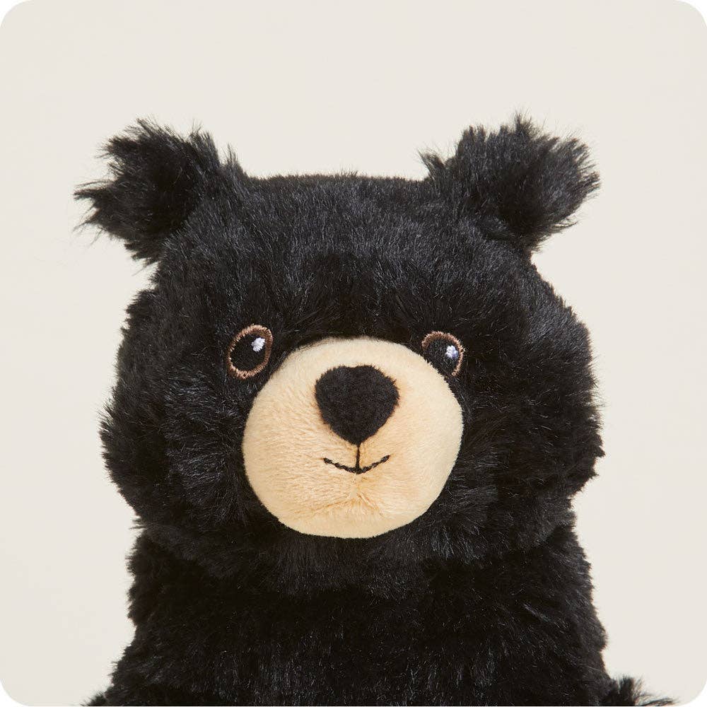 Warmies Junior Black Bear original product photo